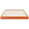 vidaXL Bedframe Wasbruin 70 x 190 cm Massief grenenhout