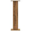 vidaXL Plantenstandaards 2 st 30x30x95 cm hout artisanaal eiken