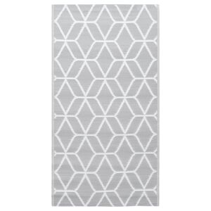 vidaXL Buitenkleed ARAKIL 160x230 cm PP grijs