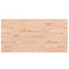 vidaXL Tafelblad rechthoekig 100x50x2,5 cm massief beukenhout
