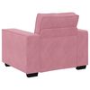 vidaXL Sofastoel Roze 100x78x84 cm Fluweel