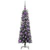 vidaXL Kunstkerstboom met 150 LED Groen 120 cm PVC en Plastic en Staal