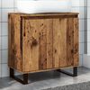 vidaXL Badkamerkast 58x33x60 cm bewerkt hout oud houtkleurig