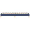 vidaXL Boxspring bed 90x200 cm stof blauw