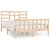vidaXL Bedframe zonder matras massief grenenhout 140x200 cm