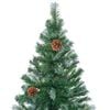 vidaXL Kunstkerstboom met 150 LED Groen 150 cm PVC en Staal