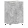 vidaXL Schoenenkast BREDA 59,5 x 39,5 x 90 cm Bewerkt hout Betongrijs