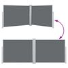 vidaXL Windscherm uittrekbaar 140x1000 cm antraciet