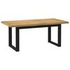 vidaXL Eettafel NOAIN U-vormige poten 180x90x75 cm massief grenenhout