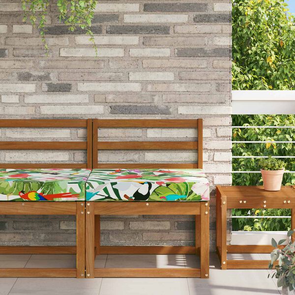 vidaXL Buiten bankkussen kleurrijk 60 x 60 x 8 cm Polyester