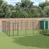vidaXL Hondenkennel 24,2 m&sup2; staal