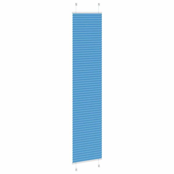 vidaXL Pliss&eacute; rolgordijn 40x200 cm stofbreedte 39,4 cm polyester blauw