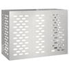 vidaXL Airconditioner hoes Zilver 110 x 50 x 80 cm Roestvrij staal