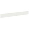 vidaXL Gazonrand 10 pcs 100 x 12 cm Staal Wit