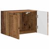 vidaXL TV-wandkast Oud Hout 59,5 x 31 x 40 cm Bewerkt hout