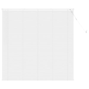 vidaXL Venetiaanse Blind Verstelbaar Wit 150 x 160 cm PVC