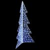vidaXL Kerstboom met 240 LED Koud Wit 180 cm Acryl