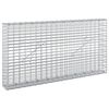 vidaXL Gabion met 5 mm Draad en 5x2,5 cm Gaas 100x10x50 cm