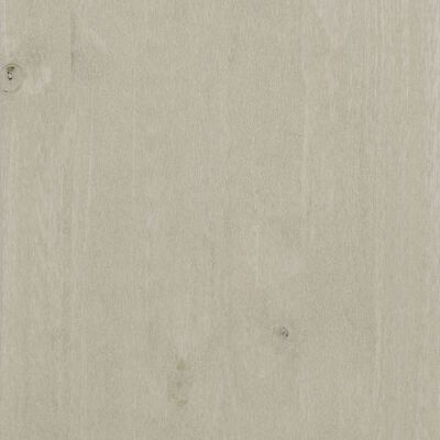 vidaXL Bureau HAMAR 113x50x75 cm massief grenenhout wit
