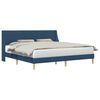 vidaXL Bedframe Effen met hoofdeinde aansluitplaat