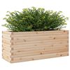 vidaXL Plantenbak 110x40x46 cm massief grenenhout