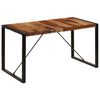 vidaXL Eettafel 140x70x75 cm massief acaciahout