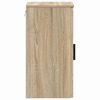vidaXL Badkamer Kast Wandgemonteerd Sonoma Eiken 30 x 31,5 x 61 cm