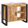 vidaXL Wastafelkast met plank Bruin 71 x 33 x 58 cm Massief Mango Hout