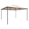 vidaXL Prieel 4x4 m staal beige