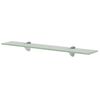 vidaXL Zwevend schap 60x10 cm 8 mm glas