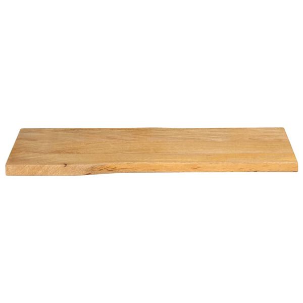 vidaXL Tafelblad met natuurlijke rand 90x40x3,8 cm massief mangohout