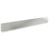 vidaXL Gazonrand 20 st 103 x 15 cm Staal zilver