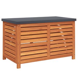 vidaXL Tuinbox 90x48x55 cm massief eucalyptushout