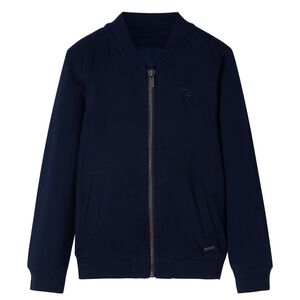 vidaXL Kindervest met rits 104 marineblauw