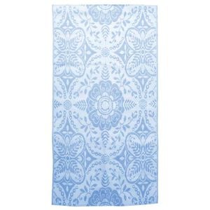 vidaXL Buitenkleed ARAKIL 120x180 cm PP babyblauw