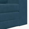 vidaXL Slaapbank 60cm Blauw Fluweel