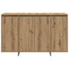 vidaXL Dressoir artisanaal eikenkleurig 120 x 41 x 75 cm Bewerkt hout