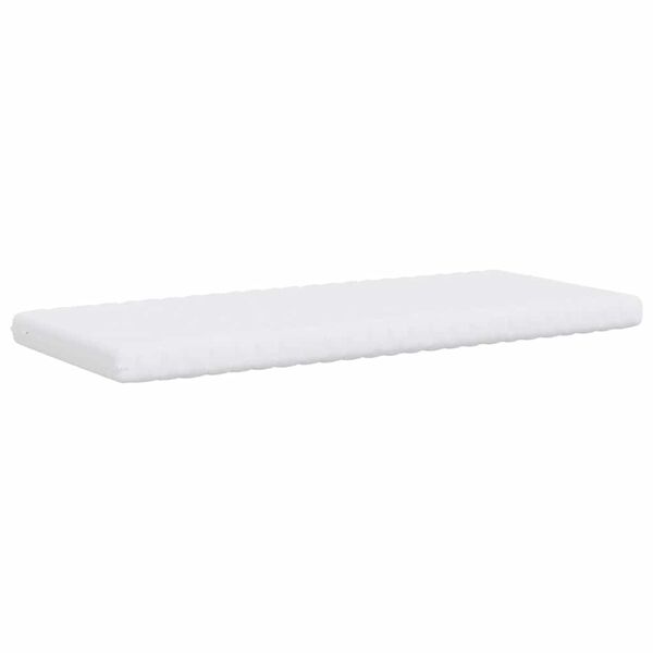 vidaXL Schuimmatras 7 zones hardheid 20 ILD 90x210 cm wit