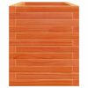 vidaXL Plantenbak 110x40x46 cm massief grenenhout wasbruin