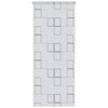 vidaXL Rolgordijn voor douche 100x240 cm vierkant