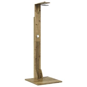 vidaXL Buitendouche 214,5 cm Naturel