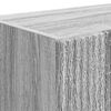 vidaXL TV-wandkast Grijs Sonoma 59,5 x 31 x 100 cm Bewerkt hout