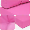 vidaXL Buiten bankkussen 3 pcs Roze Polyester