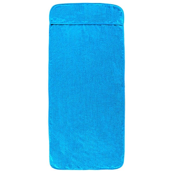 vidaXL Strandhanddoeken 6 st 400 g/m² 60x135 cm stof turquoise