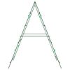 vidaXL Plantenklimrekken 4 st A-frame staal