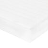 vidaXL Slaapbank met matras en USB stof bruin 90x200 cm