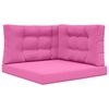 vidaXL Buiten bankkussen Polyester Roze 80 x 80 cm