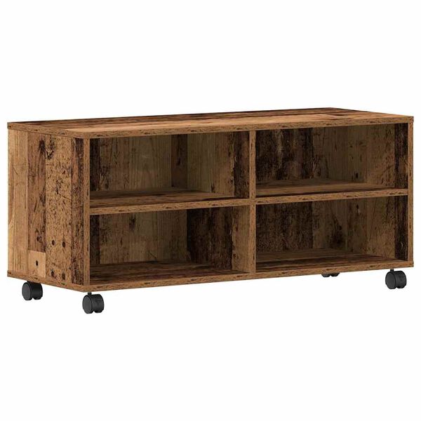 vidaXL TV-kast Bruin 90 x 35 x 40,5 cm Bewerkt hout