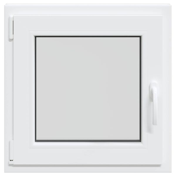 Kelderraam RISOR Wit 50 x 50 cm PVC en glas