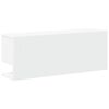 vidaXL Wandkast 80x20x30 cm bewerkt hout wit
